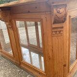 Ancien comptoir vitrine