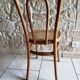 Ancienne chaise cannée desloges 39