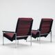 Rob Parry pair of Lotus lounge chairs Gelderland Netherlands 1960