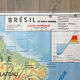 School map brazil vintage mdi year 1978