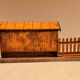 Vintage sheet metal JEP train from the 20s and 30s
