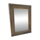 Wood and gilded stucco mirror, 19th century