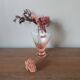 Murano pink gadrooned vase | Kristall Mary workshop - Italy |