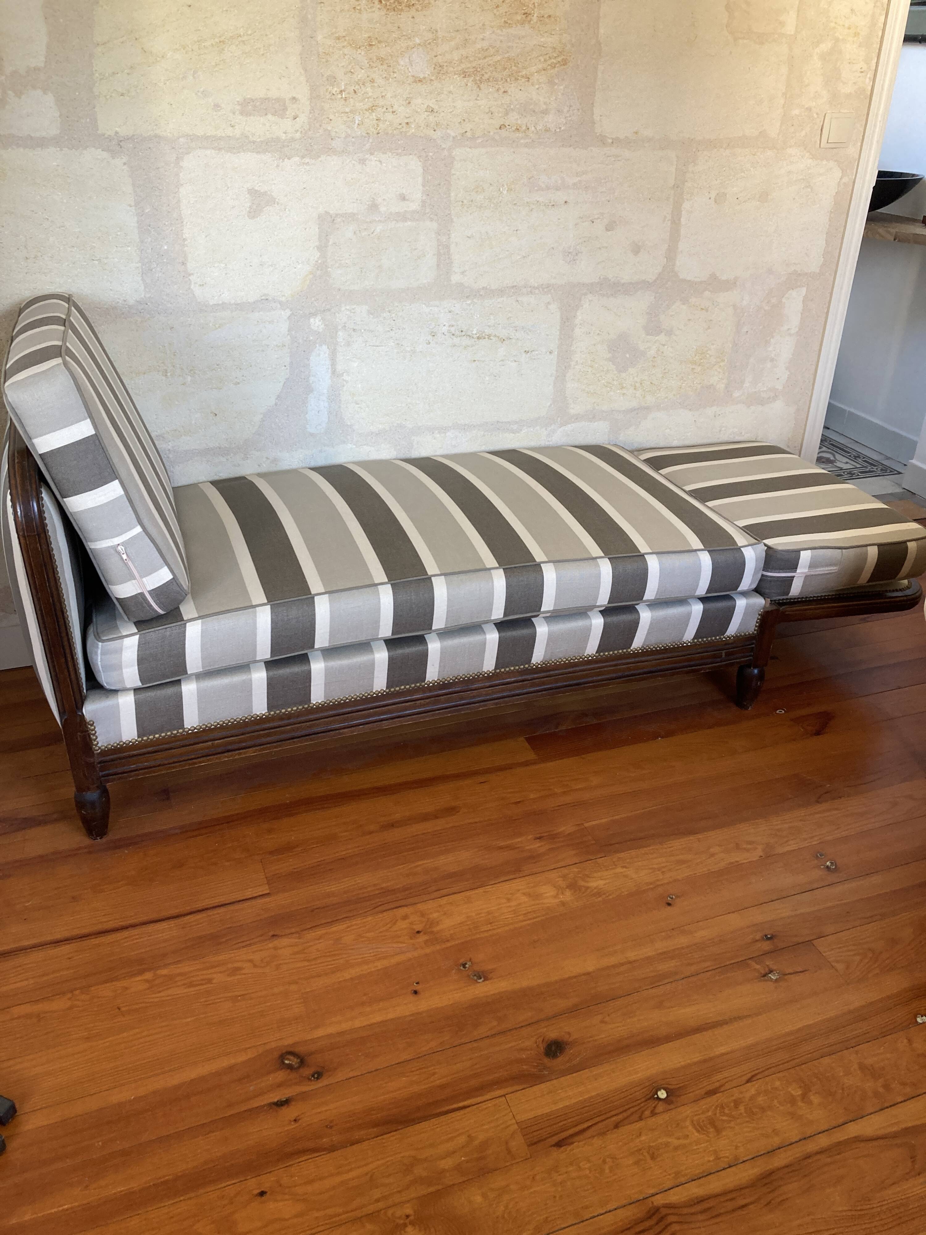 Old convertible sofa bed