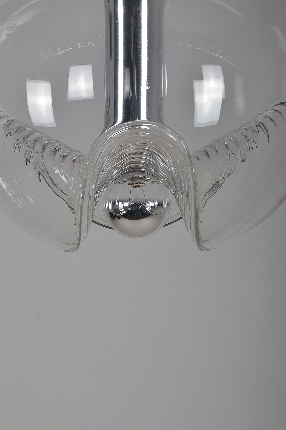 Peill & Putzler 'Futura' or 'Wave' pendant lamp, 1974