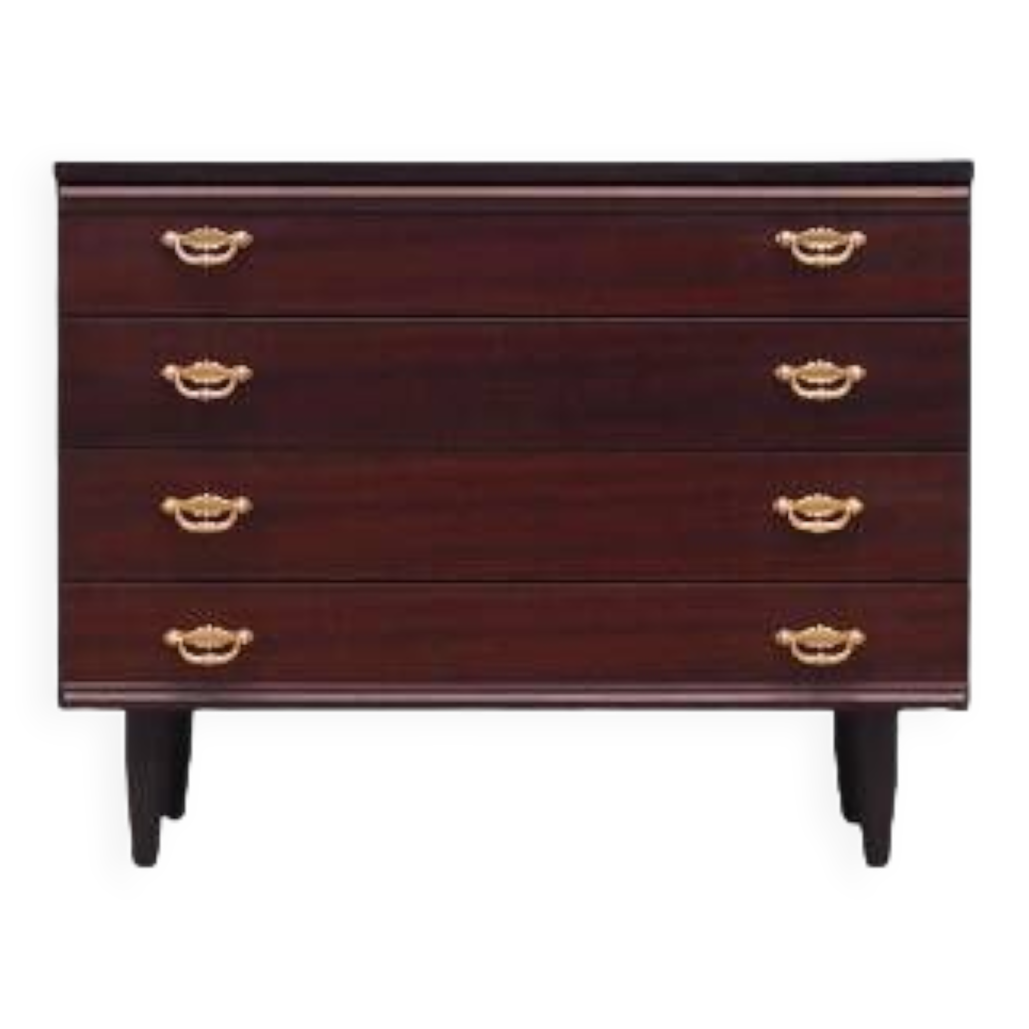 Mahogany chest of drawers, 60s, Danish design, made in Denmark