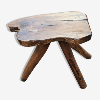 Brutalist tripod stool