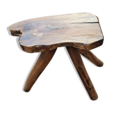Brutalist tripod stool