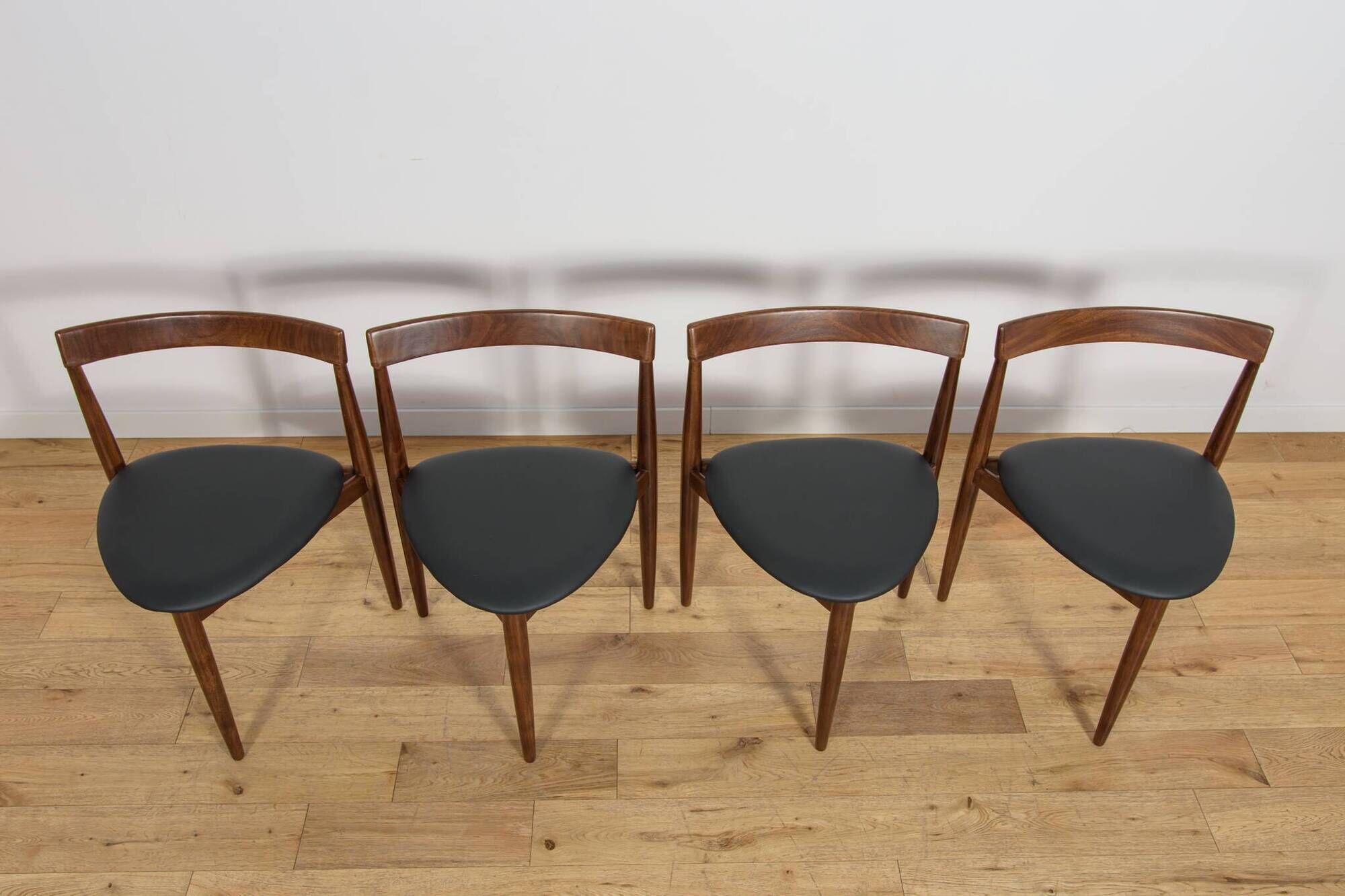 Mid-Century Dining Set by Hans Olsen for Frem Røjle, Denmark, 1950s, Set of 5