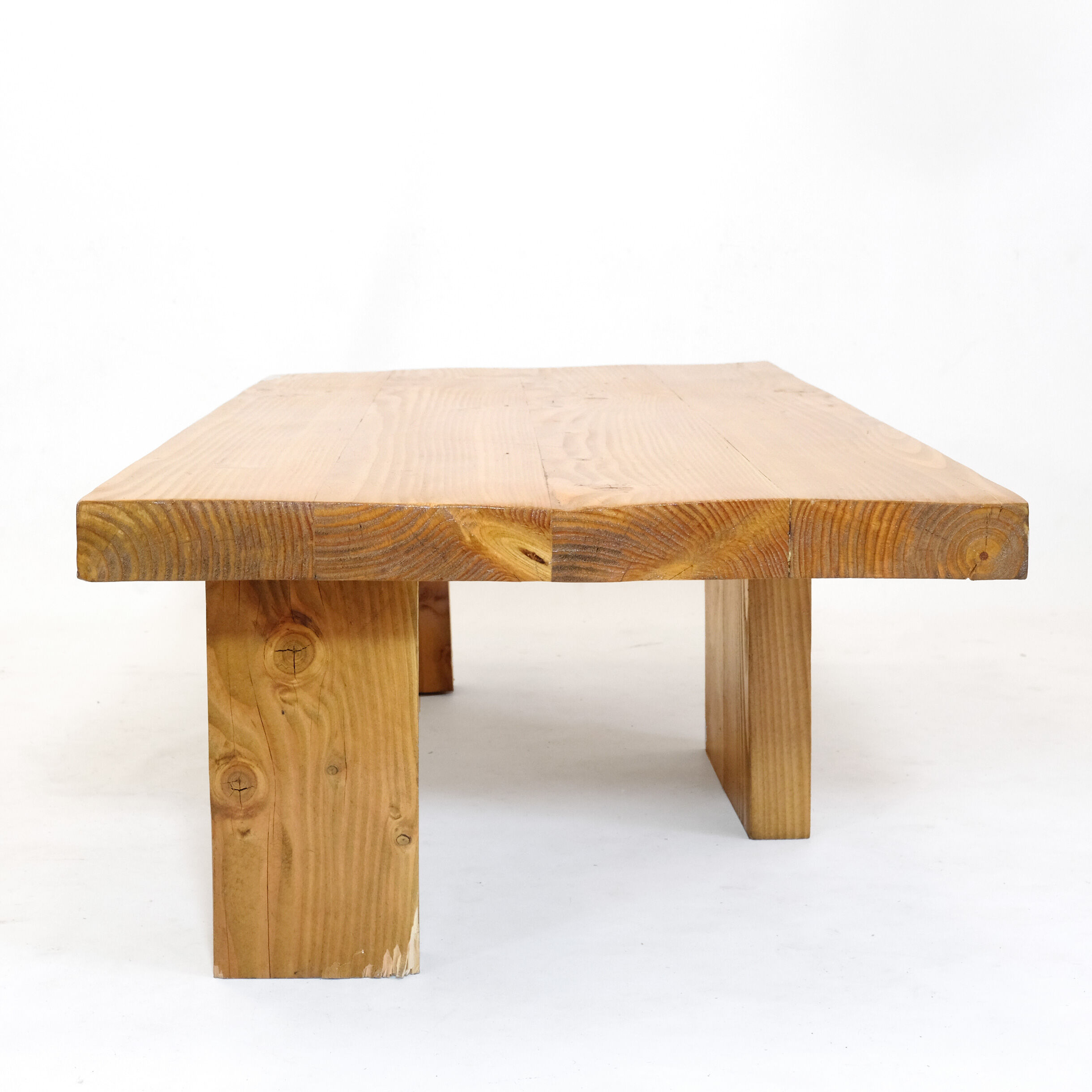 Solid pine coffee table from the 70s and 80s