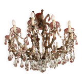 Bohemian crystal chandelier