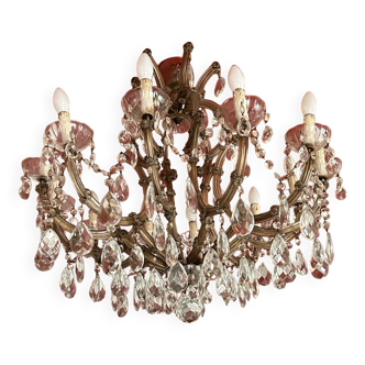 Bohemian crystal chandelier