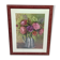 Table bouquet of peonies and wildflowers, years 70