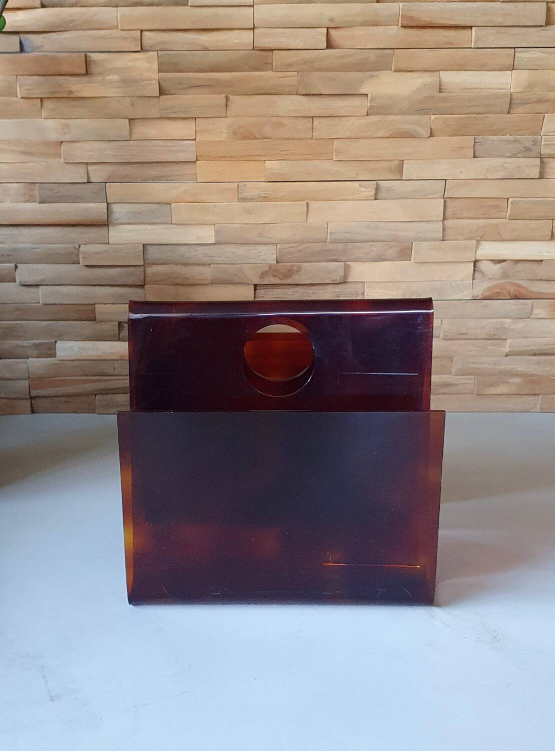 Designer magazine rack 1970