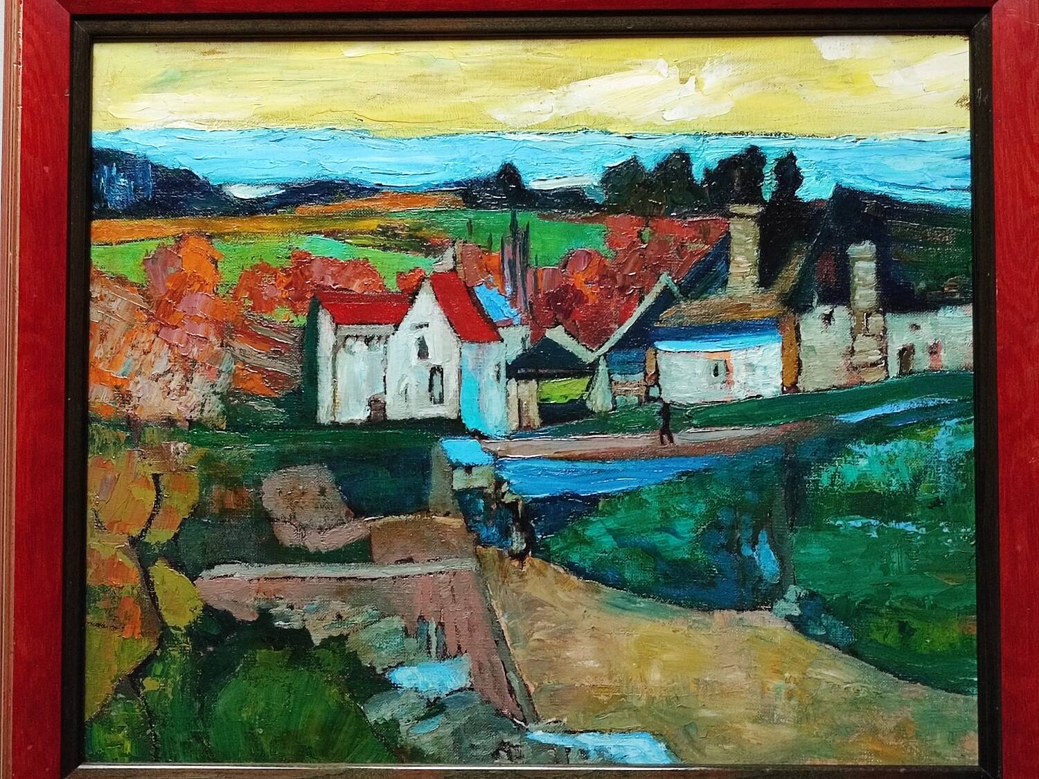 Tableau par Marcel de Quevauvilliers