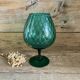 Emerald green Empoli vase