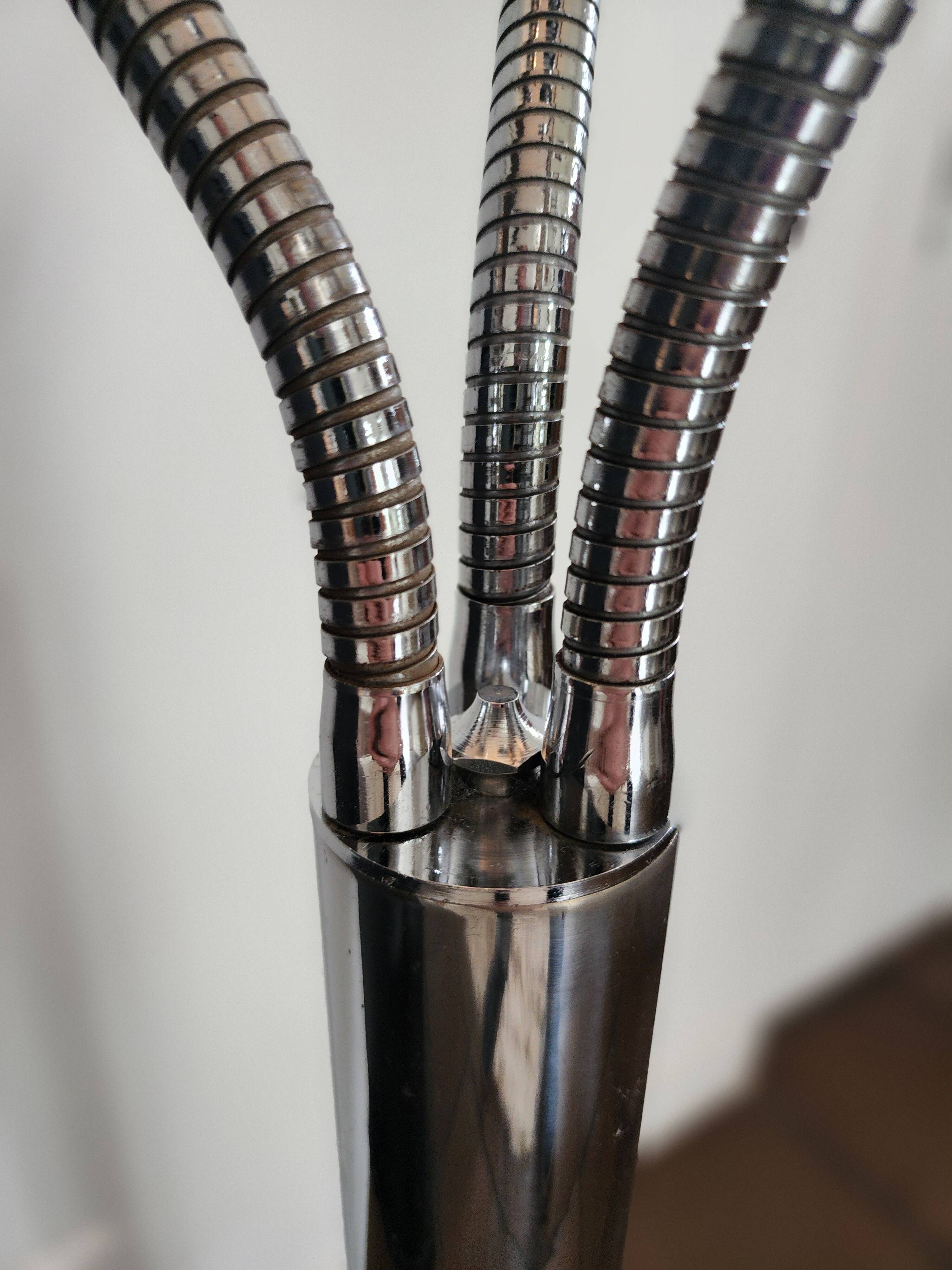 Pair of space age floor lamps