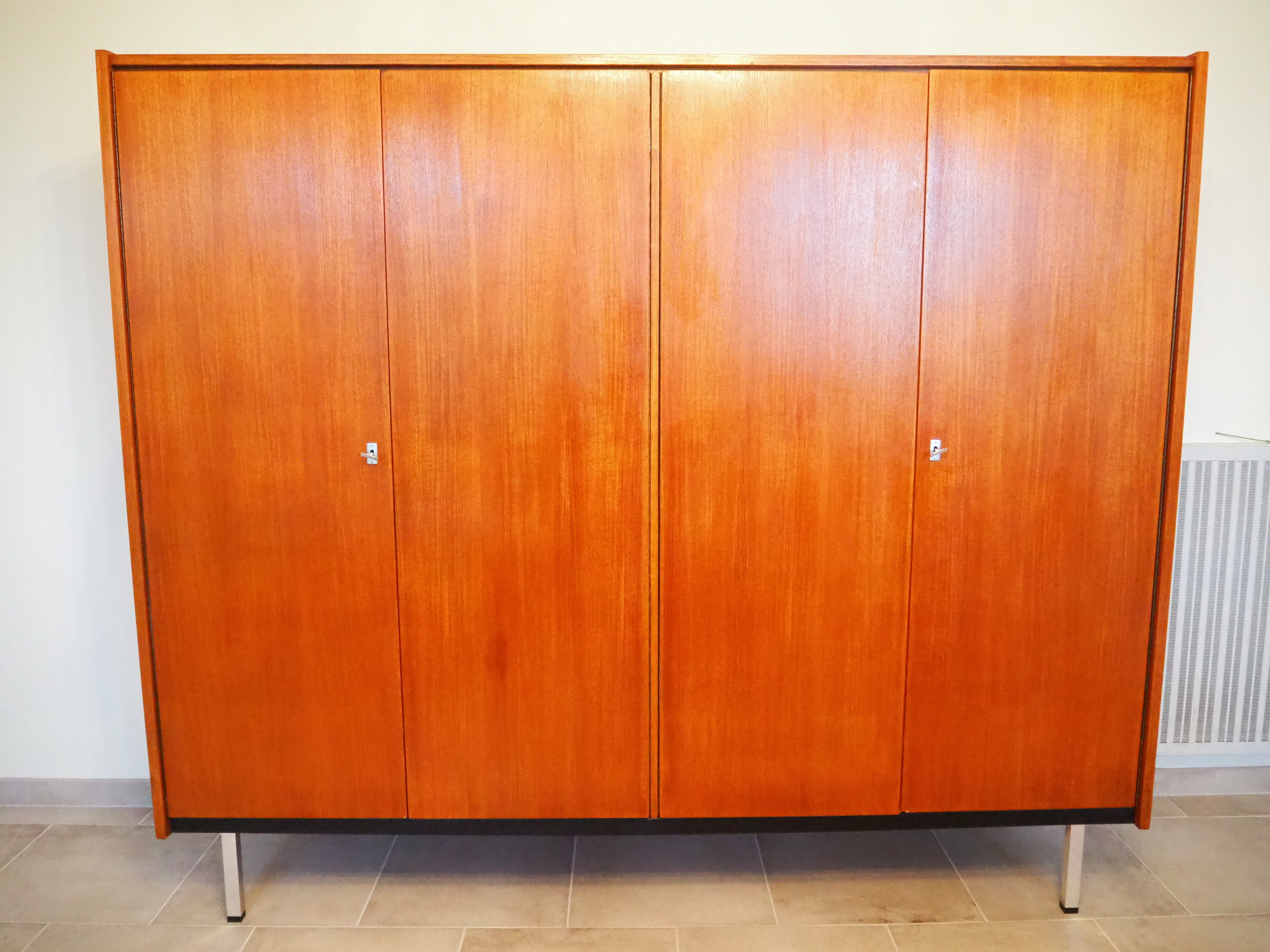 Scandinavian style wardrobe from the 1960