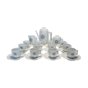 service a café en porcelaine