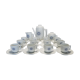 Limoges porcelain coffee service  by Bernardaud, 1970