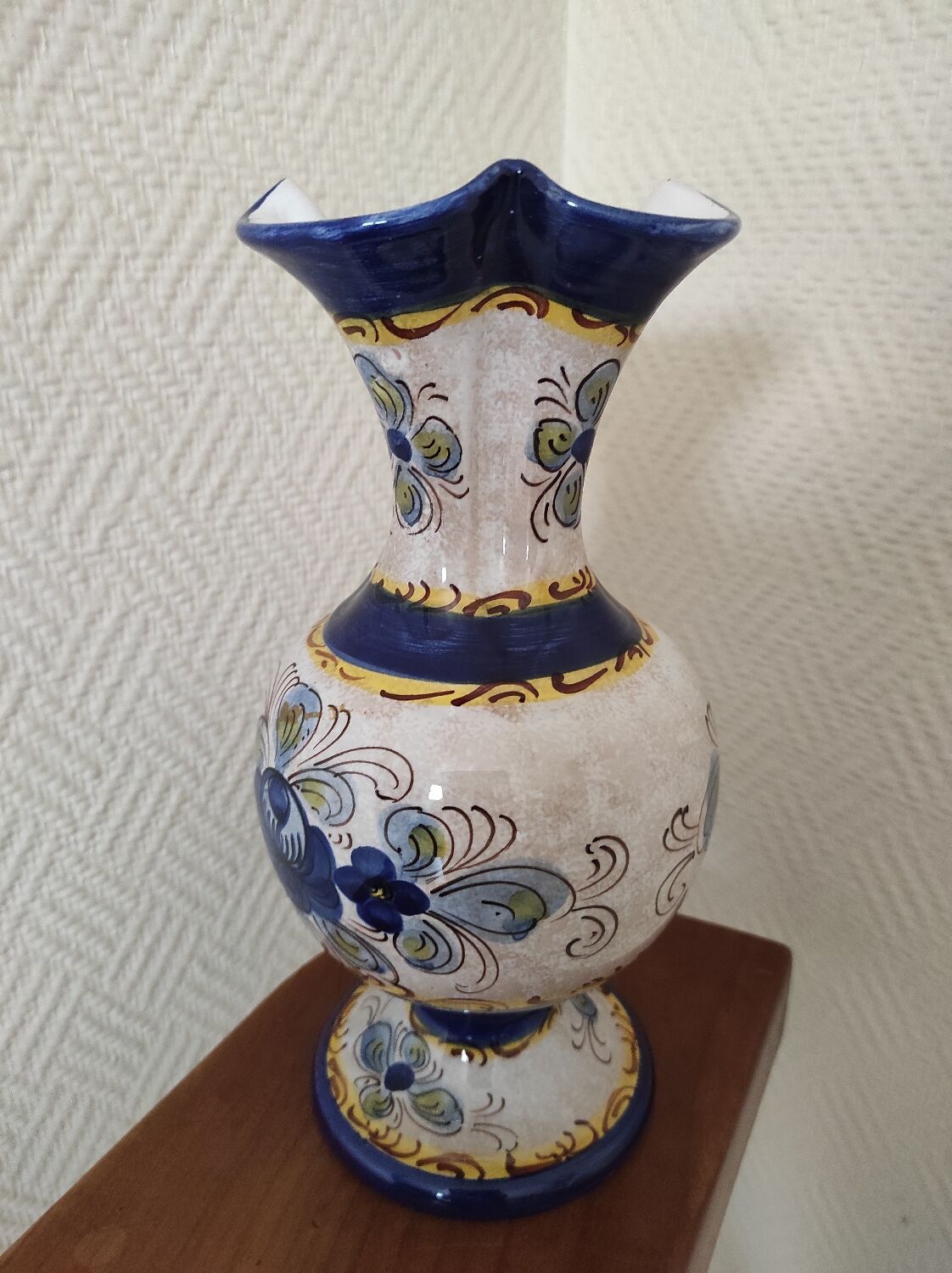 Handmade ceramic vase