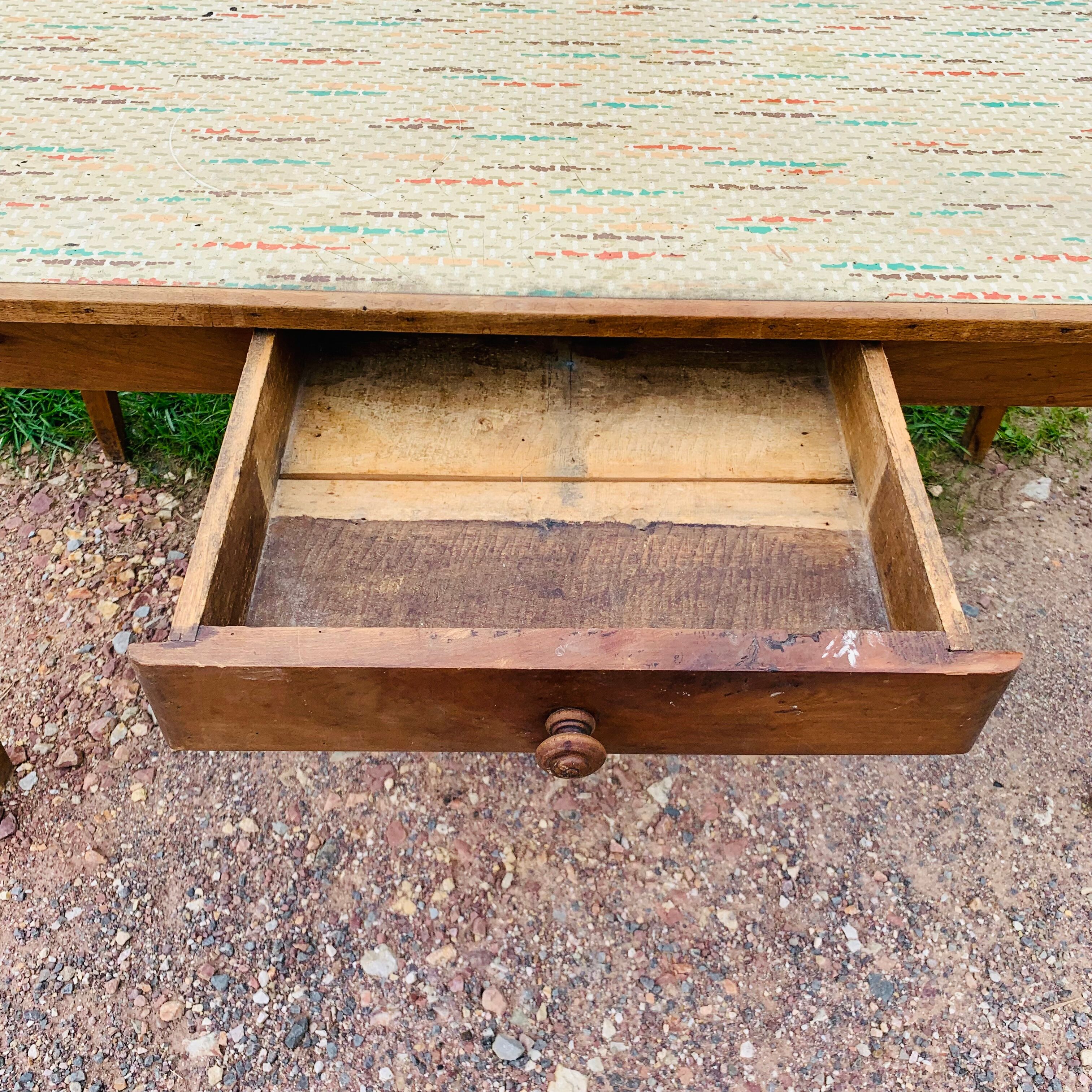 Farmhouse table - 1m38 long