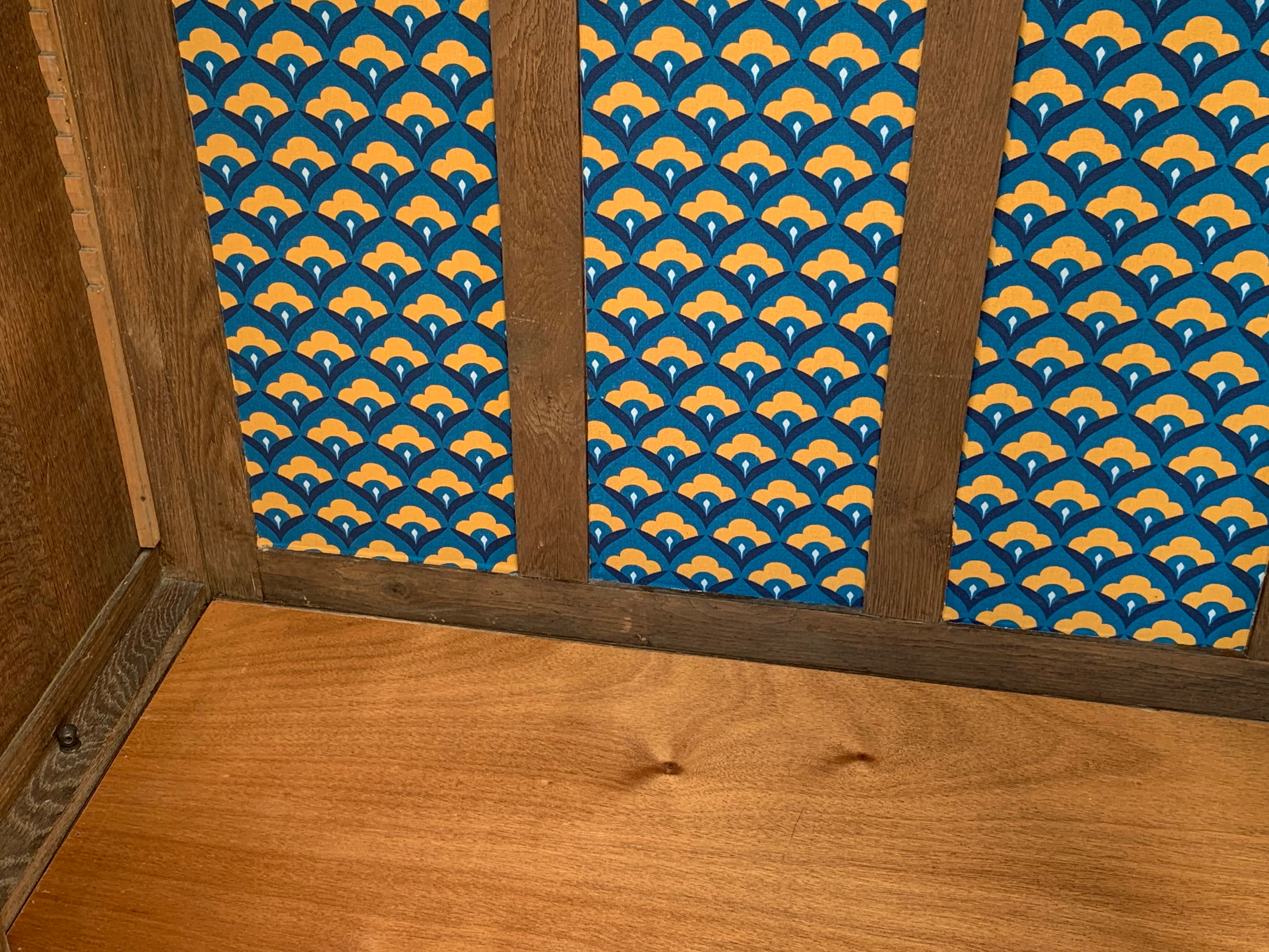 Parisian wardrobe raw wood 1920