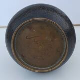 Bronze damasked covered pots Kadjar Afghanistan Persian Islamic art