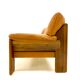 Cognac Leather Sofa By Sapporo For Mobil Girgi, Italy 1970s
