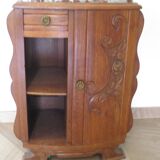 Bedside table - occasional furniture - Art Deco - 1 door - 1930s