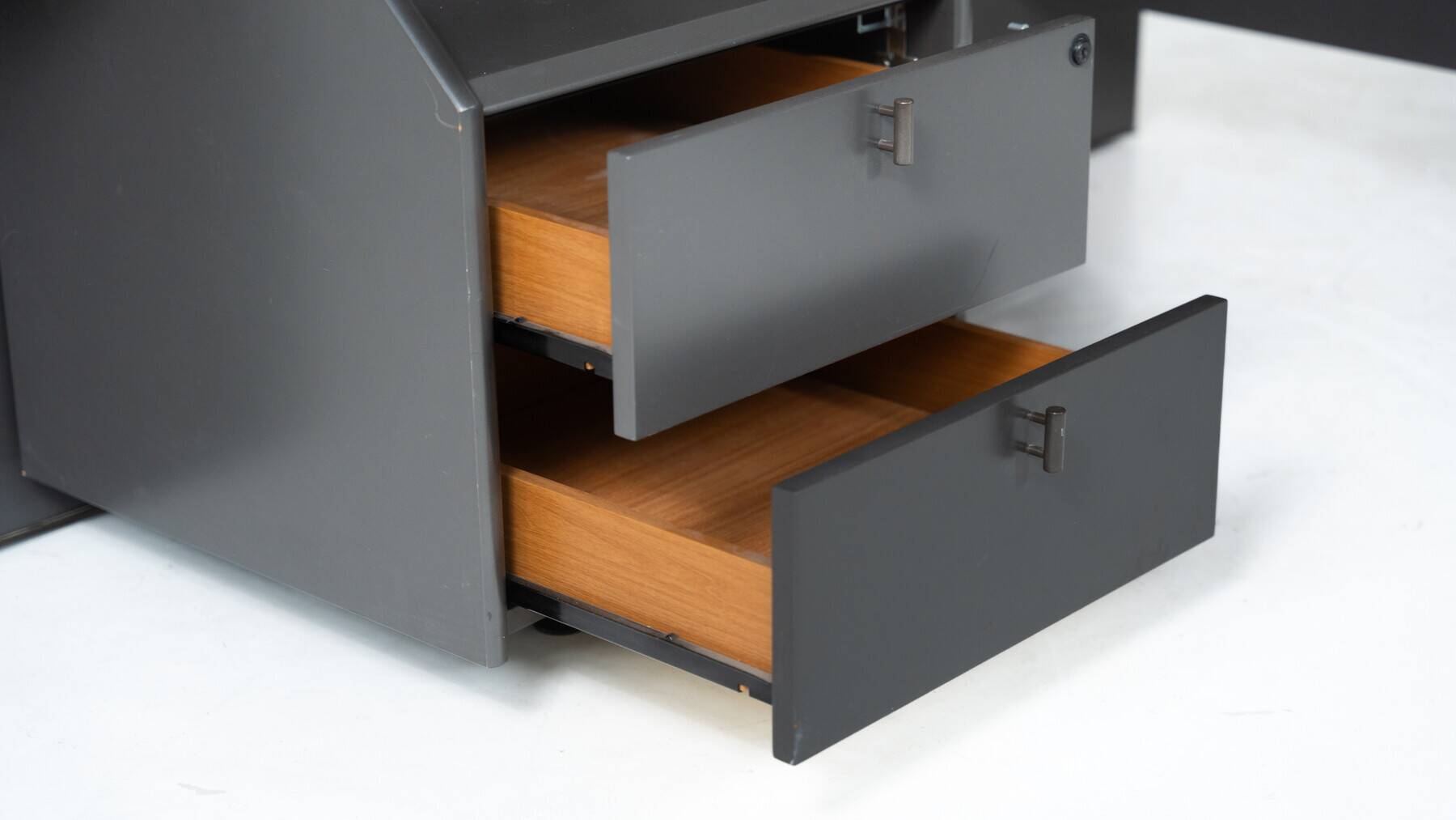 Large Artona Desk by Afra & Tobia Scarpa for Maxalto, 1970s