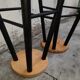 Pair of wooden stools