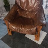Brutalist armchair