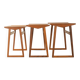 Classic nesting tables from the 1960s, teak, set of 3, Denmark