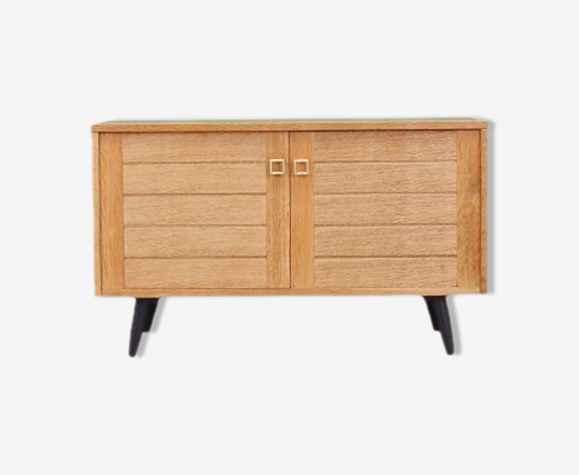 Buffet en chêne, design danois, années 1970, fabriquée au Danemark