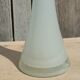 Single-stem vase in white opaline glass