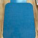 Side table or support for video projector in blue formica
