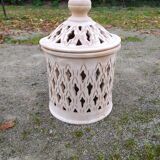 Poterie marocaine , lanterne , terre cuite