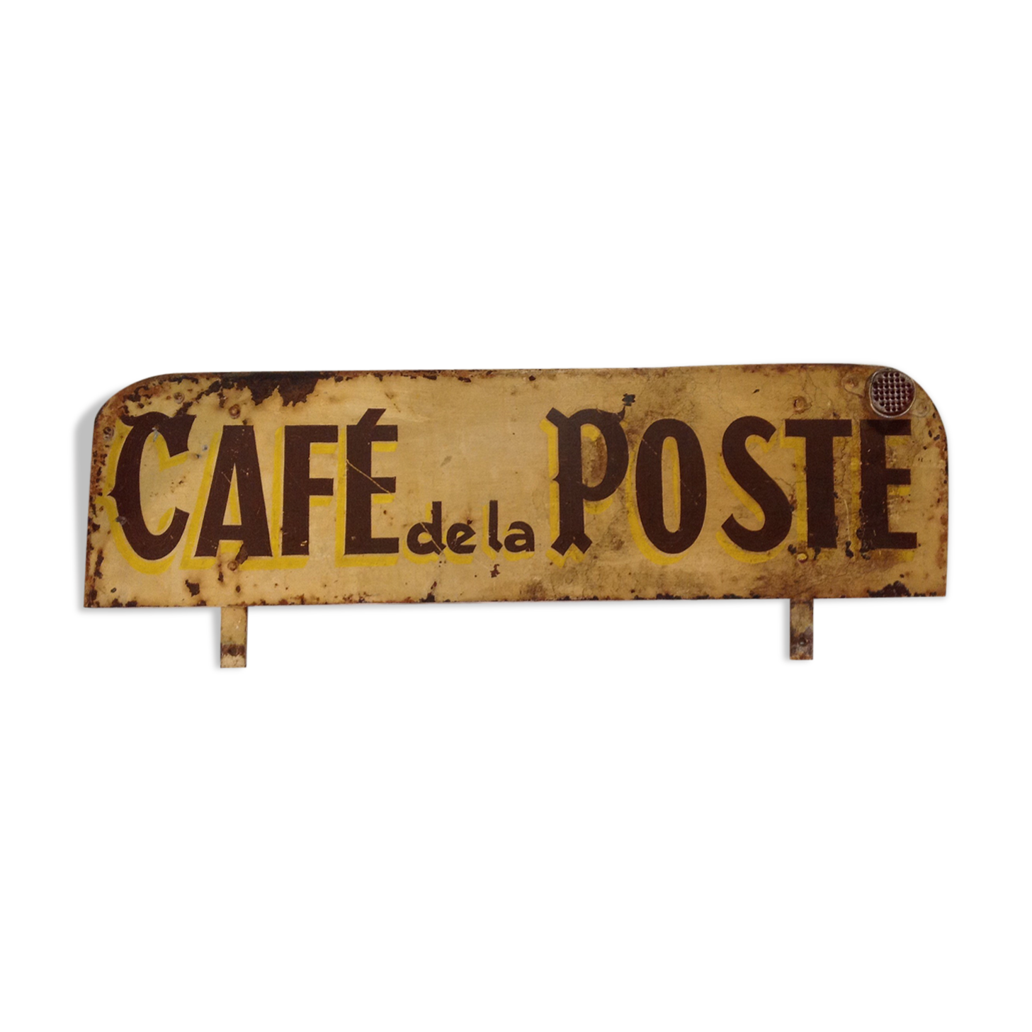 Enseigne Café de le Poste ancienne