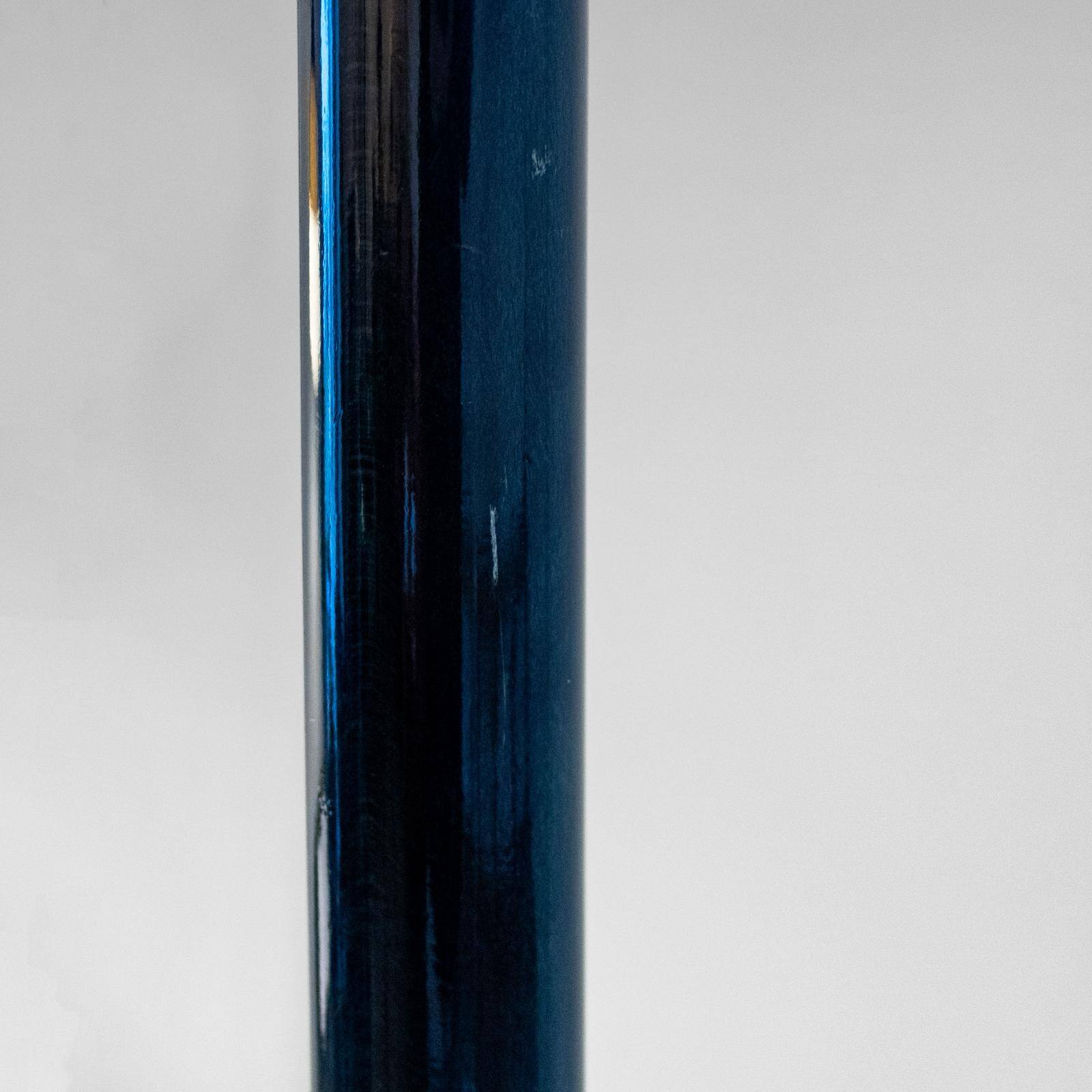 Porte-manteau italien moderne en bois émaillé vert foncé des années 1970