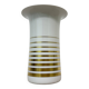 Vintage space age vase Bavaria arzberg Germany golden decor , 1970s