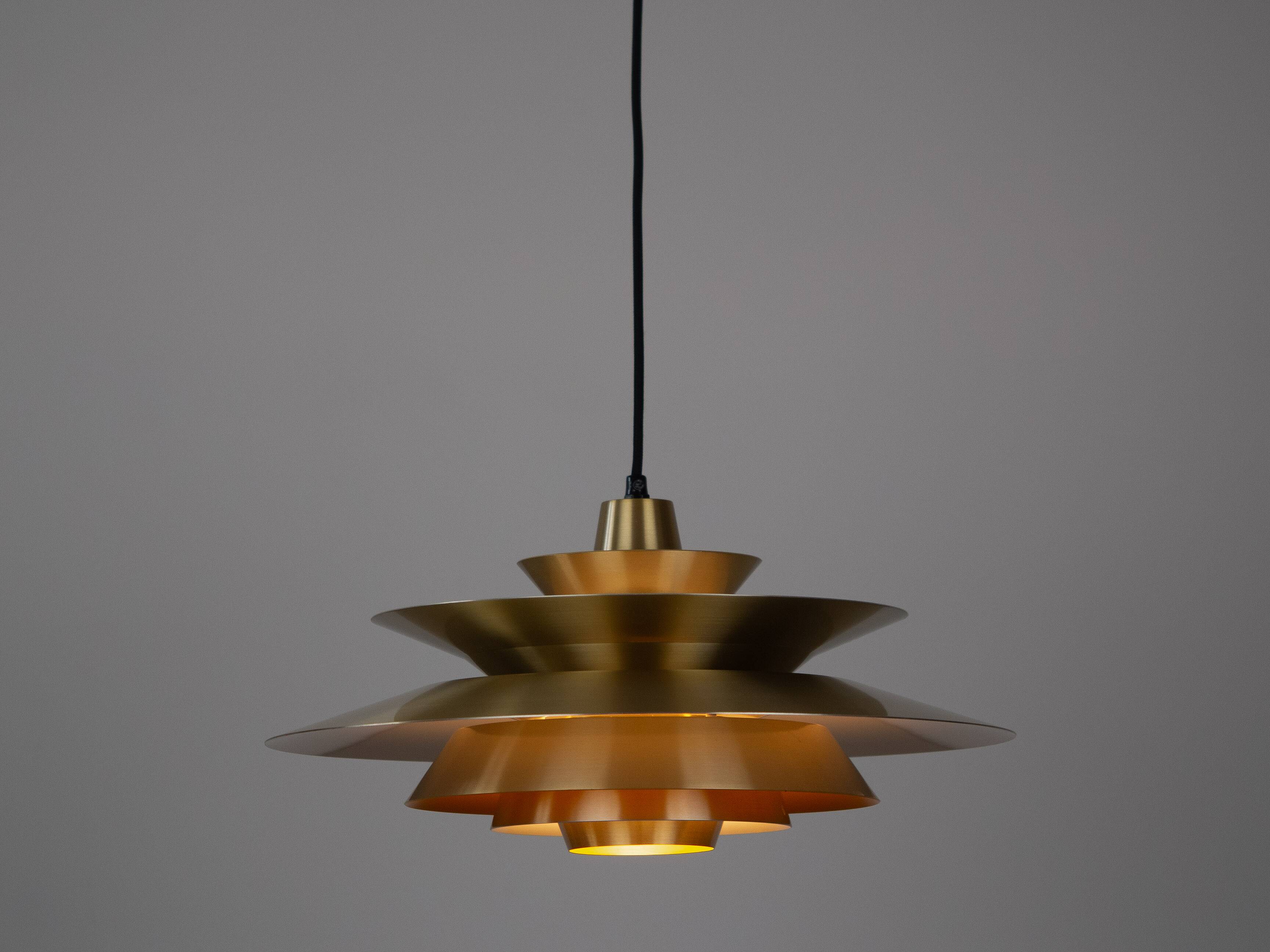 Lampe suspendue vintage suédoise par Carl Thore, Granhaga, années 1960.