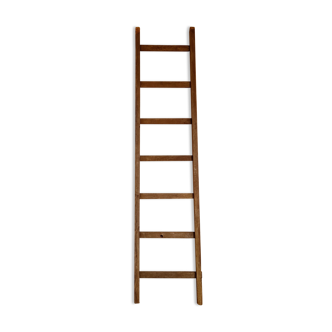 Country scale wearing right in old wood