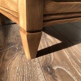 Renovated oak bedside table