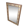 Miroir encadrement carreaux de faïence 90x61cm