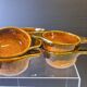 Set of 6 ear bowls in stoneware in very good condition.