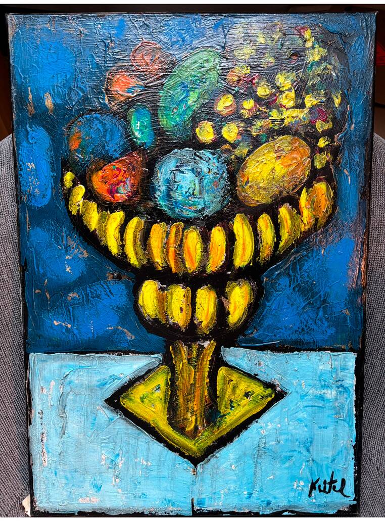 Simon Keitel Still Life dlg by Chagall France 2000