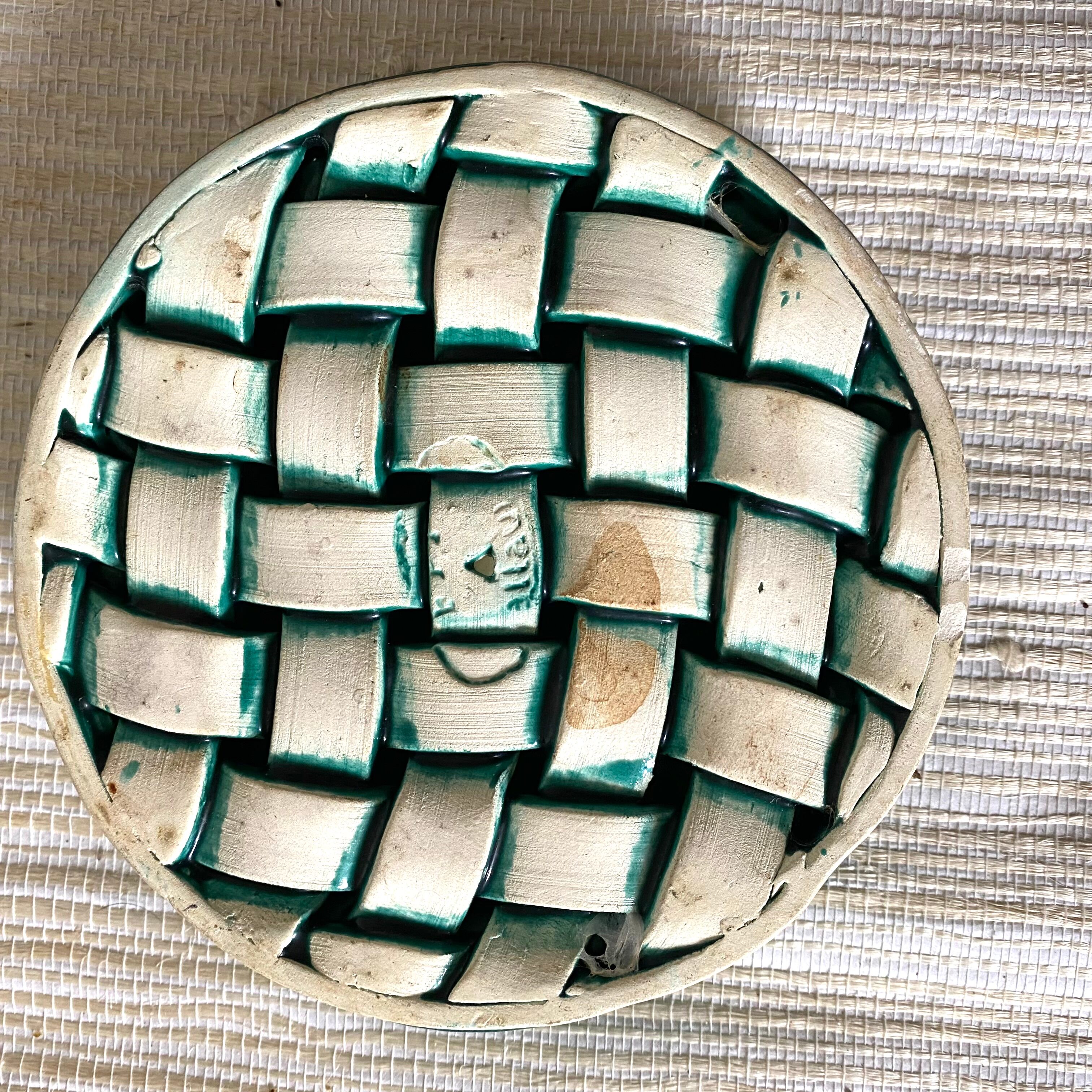 Vallauris ceramic bottle underwear