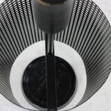 Minimalistic dutch design perforated metal umbrella stand