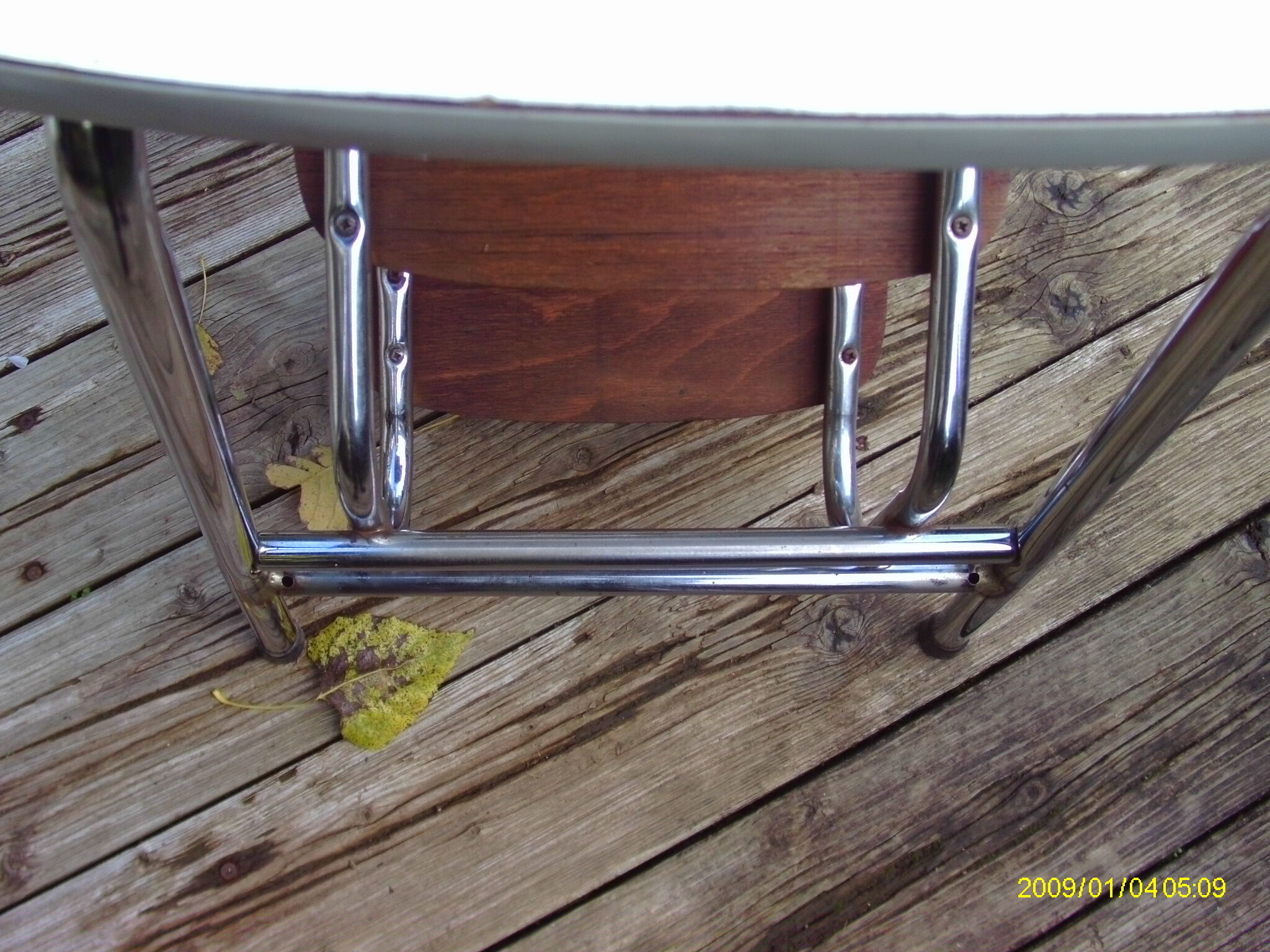 Stepladder in formica, 60s